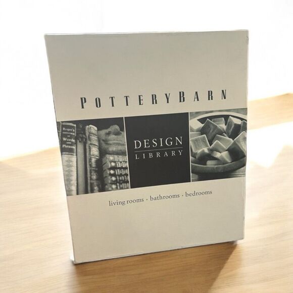 Pottery Barn Design Library Lot of 3 Books Living Rooms Bedrooms Work Spaces HC - Picture 4 of 4